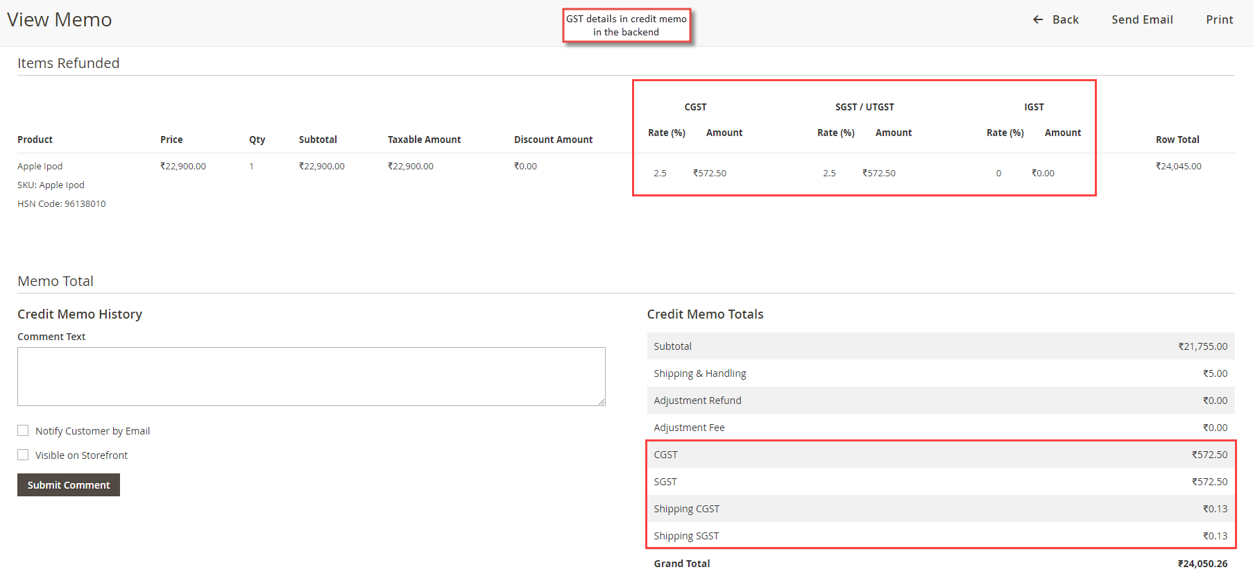 Magento 2 GST India Extension