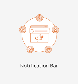 Magento Notification Bar by Meetanshi