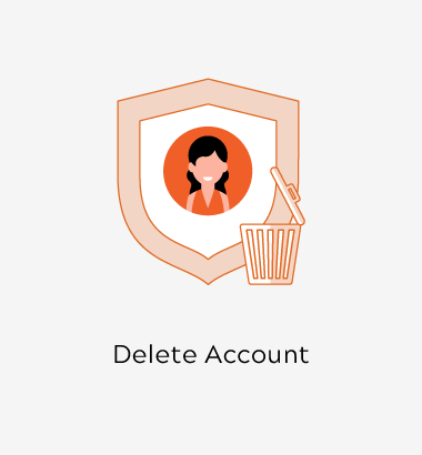 Magento 2 Delete Account Extension